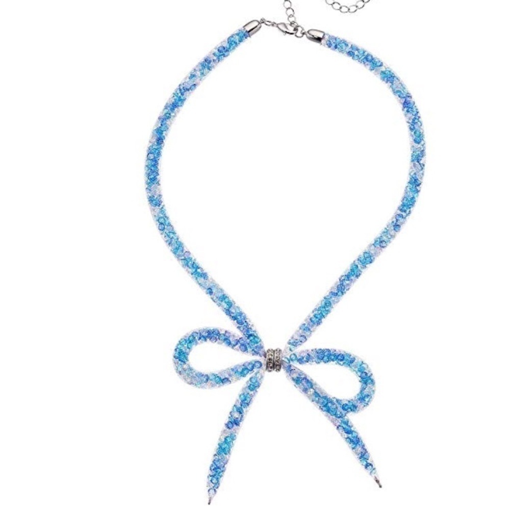 NWT Betsey‎ Johnson Giant Bow Necklace